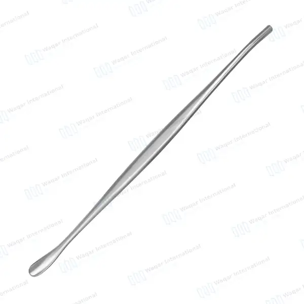 Penfield Dissector Style #3 7 1/2″ Double Ended Fully Curved Wax Packer & 6mm Blunt Dissector - orthopedic instruments manufactured by Waqar International, Sialkot - view 4