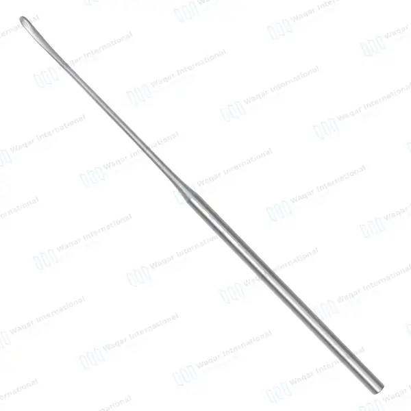 Penfield Dissector Style #4 8 3/4″ Single Ended Slightly Curved 3mm Blunt Dissector - orthopedic instruments manufactured by Waqar International, Sialkot - view 4