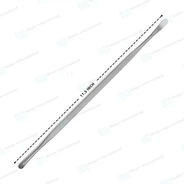 Penfield Dissector Style #5 11 1/2″ Double Ended 7mm & 8mm Wide Blunt Dissector Blades - orthopedic instruments manufactured by Waqar International, Sialkot - view 3