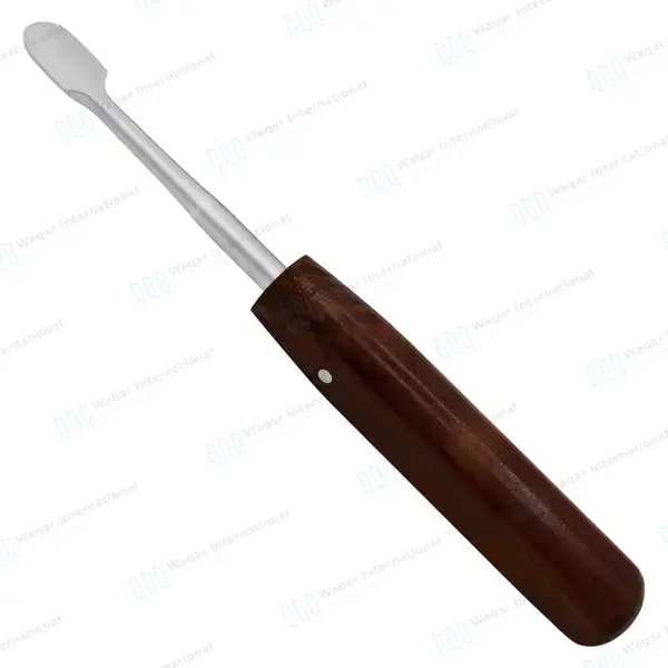 Periosteal Elevator 8″ Straight 14mm Sharp Egde Phenolic Handle - orthopedic instruments manufactured by Waqar International, Sialkot - view 2