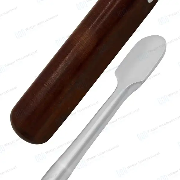 Periosteal Elevator 8″ Straight 14mm Sharp Egde Phenolic Handle - orthopedic instruments manufactured by Waqar International, Sialkot - view 5