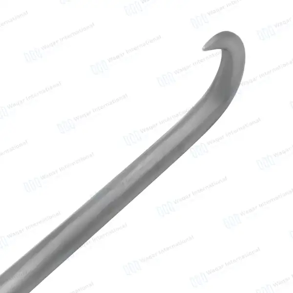 Volkman Hook Retractor 8.5″ Sharp 1 Prong with Ring Handle - surgical instruments manufactured by Waqar International, Sialkot - view 5