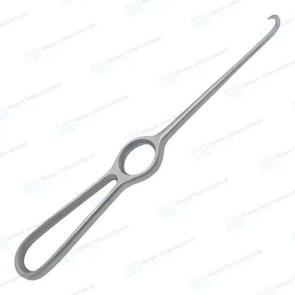 Volkman Hook Retractor 8.5″ Sharp 1 Prong with Ring Handle - surgical instruments manufactured by Waqar International, Sialkot - view 7