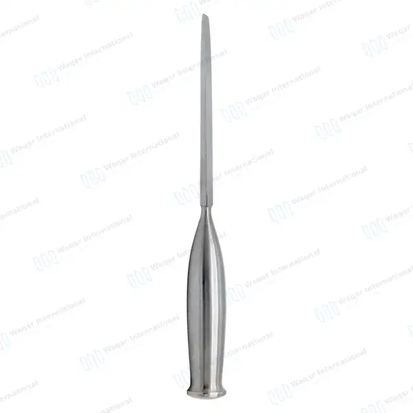 Smith Peterson Osteotome 8″ Straight 6.4mm Blade - surgical instruments manufactured by Waqar International, Sialkot - view 4