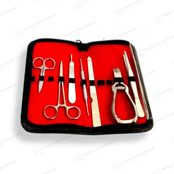 7 Pcs Home Podiatry Kit with Carrying Case - surgical instruments manufactured by Waqar International, Sialkot - view 2