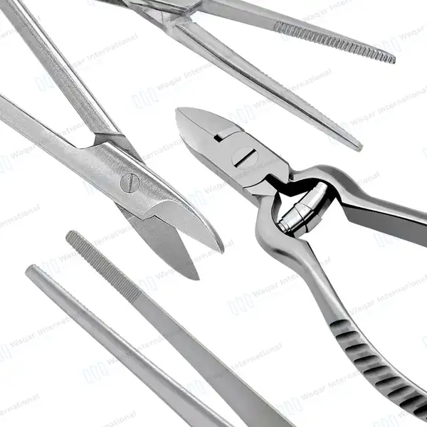 7 Pcs Home Podiatry Kit with Carrying Case - surgical instruments manufactured by Waqar International, Sialkot - view 8