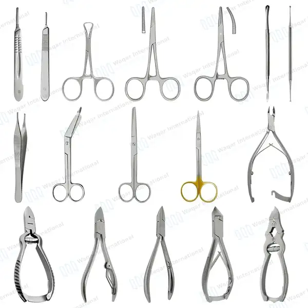 17 Pcs Podiatry Pack Foot Care Chiropodist Tools - surgical instruments manufactured by Waqar International, Sialkot - view 7