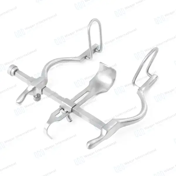 Balfour Baby Retractor 4″ (10.2cm) - surgical instruments manufactured by Waqar International, Sialkot - view 2
