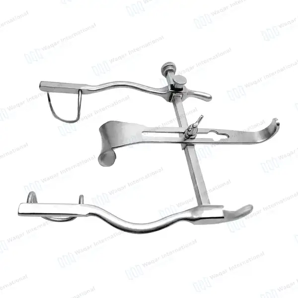 Balfour Baby Retractor 4″ (10.2cm) - surgical instruments manufactured by Waqar International, Sialkot - view 5