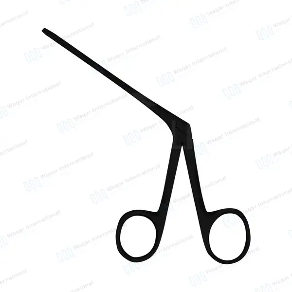 Micro Alligator Forceps Black Coated 3.5″ - surgical instruments manufactured by Waqar International, Sialkot - view 5