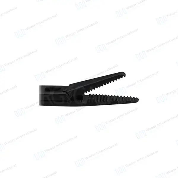 Micro Alligator Forceps Black Coated 3.5″ - surgical instruments manufactured by Waqar International, Sialkot - view 6