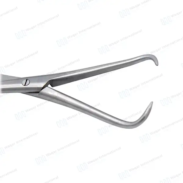Bone Reduction Forceps 8″ Long Ratchet with Gold Plated Handle - surgical instruments manufactured by Waqar International, Sialkot - view 6