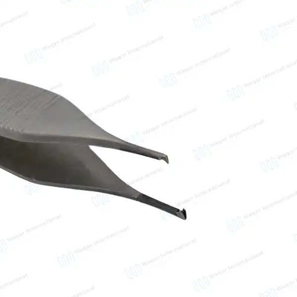 T/C Adson Micro Tissue Forceps 1×2 Teeth 4.75″ - surgical instruments manufactured by Waqar International, Sialkot - view 3