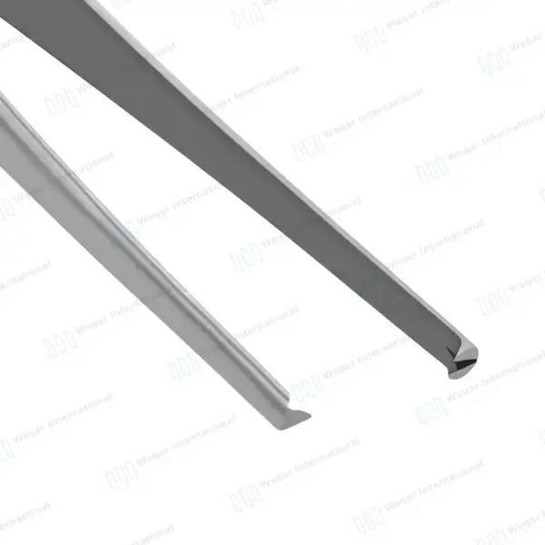 Mcindoe Tissue Forceps 6″ Straight 1.5mm Wide 1×2 Teeth - surgical instruments manufactured by Waqar International, Sialkot - view 4