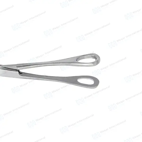 Foerster Dressing Forceps 25cm Straight Smooth Jaws - surgical instruments manufactured by Waqar International, Sialkot - view 2