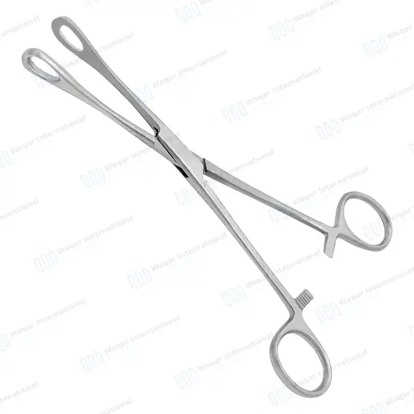 Foerster Dressing Forceps 25cm Straight Smooth Jaws - surgical instruments manufactured by Waqar International, Sialkot - view 5