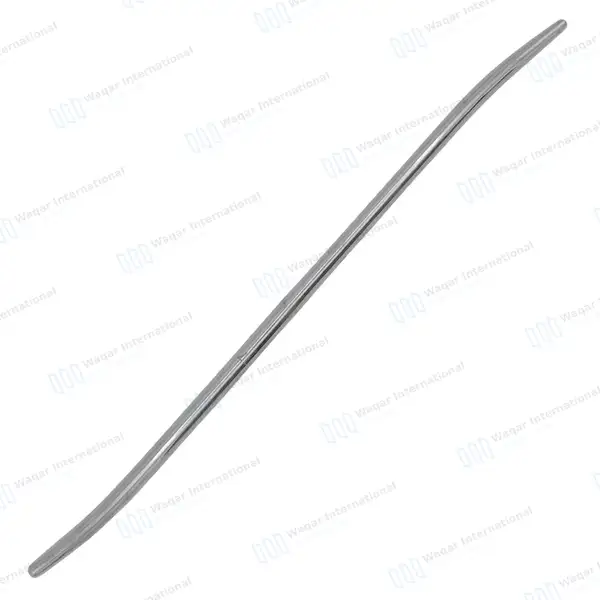 Double Ended Pratt Uterine Dilator 17/19 FR Curved - surgical instruments manufactured by Waqar International, Sialkot - view 2