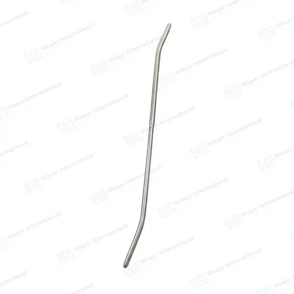 Double Ended Pratt Uterine Dilator 17/19 FR Curved - surgical instruments manufactured by Waqar International, Sialkot - view 7
