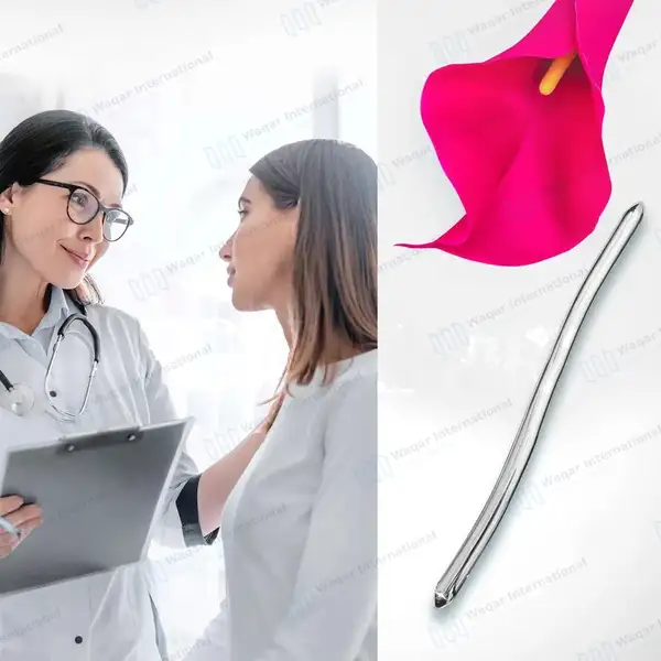 Hegar Uterine Dilator 7.5″ (19.1cm) Double Ended 13mm-14mm – Hollow - surgical instruments manufactured by Waqar International, Sialkot - view 5