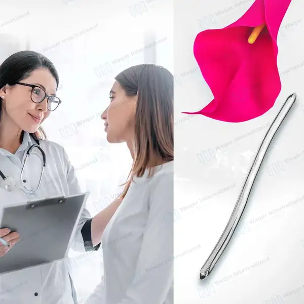 14 Pcs Hegar Uterine Dilators Set 3mm-30mm Double Ended - surgical instruments manufactured by Waqar International, Sialkot - view 6