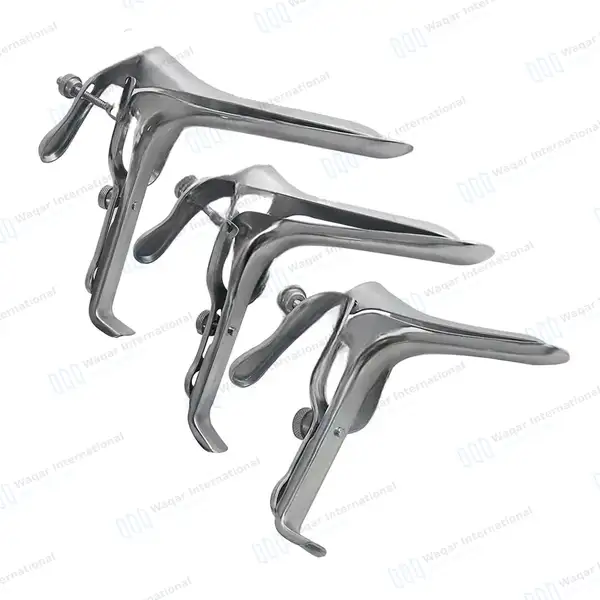 3 Pcs Pederson Vaginal Speculum Set - surgical instruments manufactured by Waqar International, Sialkot - view 8
