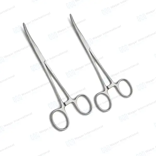 2 Crile Rankin Forceps Set 16cm Curved - surgical instruments manufactured by Waqar International, Sialkot - view 2