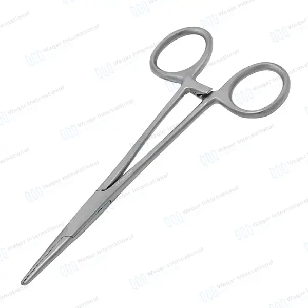 Dog Hemostat Ear Hair Puller 5″ Straight - veterinary instruments manufactured by Waqar International, Sialkot - view 5