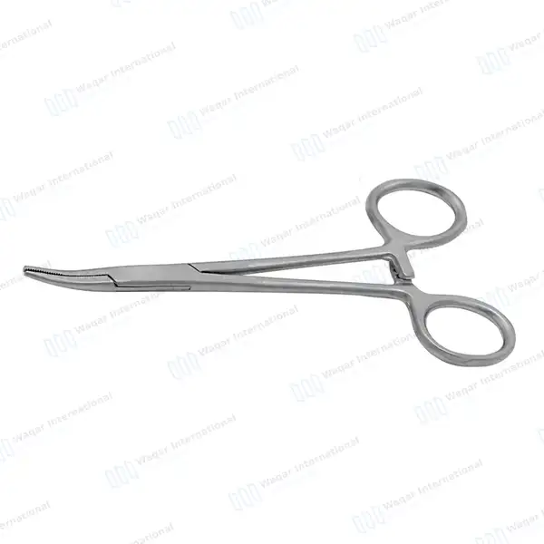 Dog Hemostat Ear Hair Puller 5″ Curved - veterinary instruments manufactured by Waqar International, Sialkot - view 6