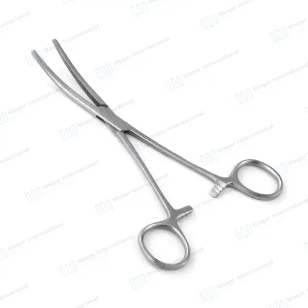 Rochester Pean Forceps 14cm Curved - surgical instruments manufactured by Waqar International, Sialkot - view 2
