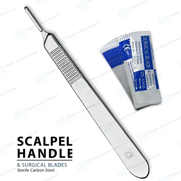 5 Pcs Debridement Pack with FREE Scalpel Blades - surgical instruments manufactured by Waqar International, Sialkot - view 5