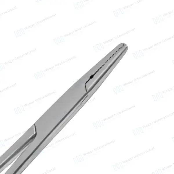 5 Pcs Crile Wood Needle Holder 6″ Set - surgical instruments manufactured by Waqar International, Sialkot - view 5