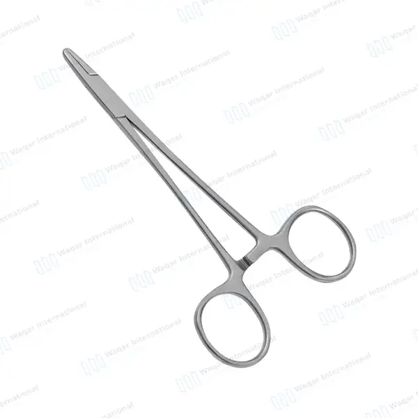Baumgartner Needle Holder 5.5″ - surgical instruments manufactured by Waqar International, Sialkot - view 2