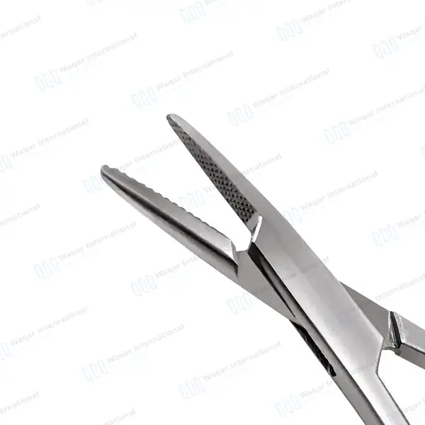 Baumgartner Needle Holder 5.5″ - surgical instruments manufactured by Waqar International, Sialkot - view 4