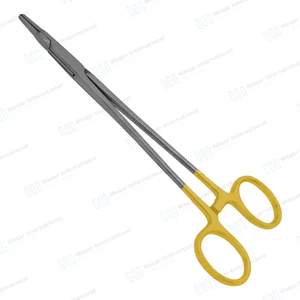 TC Ryder Needle Holder 7″ Serrated Jaws - surgical instruments manufactured by Waqar International, Sialkot - view 2