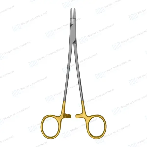 TC Ryder Needle Holder 7″ Serrated Jaws - surgical instruments manufactured by Waqar International, Sialkot - view 8