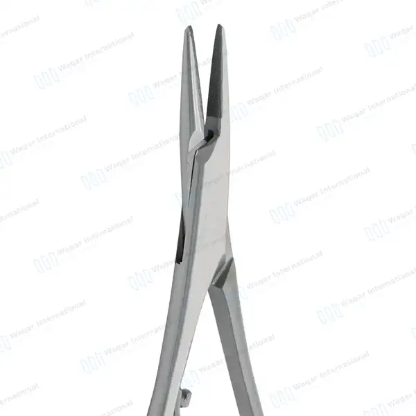2 TC Mathieu Needle Holder 5.5″ (14cm) - surgical instruments manufactured by Waqar International, Sialkot - view 5