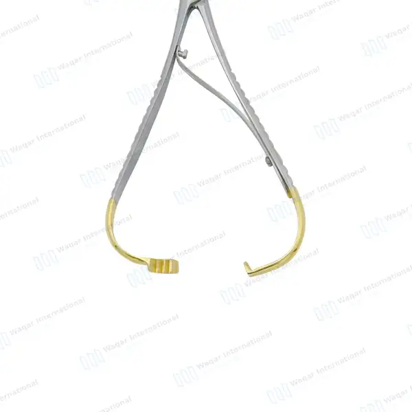 2 TC Mathieu Needle Holder 5.5″ (14cm) - surgical instruments manufactured by Waqar International, Sialkot - view 6