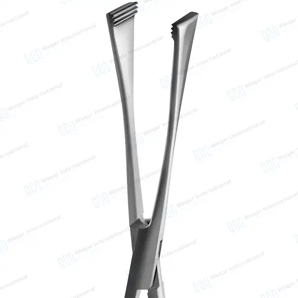 Green-Armytage Forceps 8″ Wide Horizontal Serration Jaws - surgical instruments manufactured by Waqar International, Sialkot - view 2