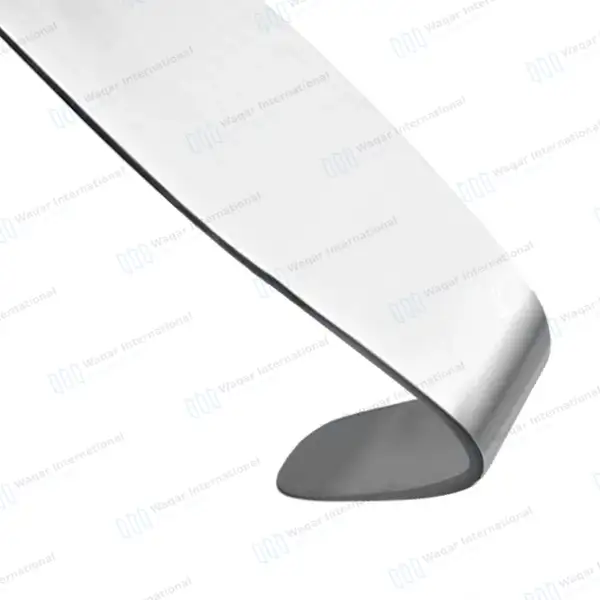 Deaver Retractor 1″ X 12″ (25X300mm) Solid Handle - surgical instruments manufactured by Waqar International, Sialkot - view 5