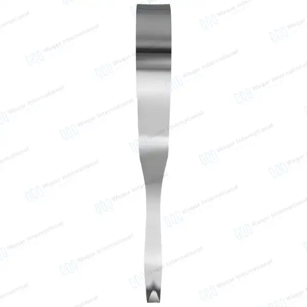 Deaver Retractor 1″ X 12″ (25X300mm) Solid Handle - surgical instruments manufactured by Waqar International, Sialkot - view 7