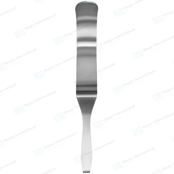 Deaver Retractor 1″ X 12″ (25X300mm) Solid Handle - surgical instruments manufactured by Waqar International, Sialkot - view 8