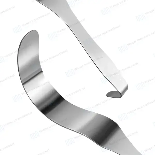 Deaver Retractor 1″ X 13″ (25 X 330mm) with Solid Handle - surgical instruments manufactured by Waqar International, Sialkot - view 5