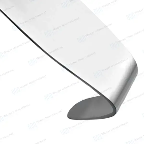 Deaver Retractor 1″ X 9″ (25 X 230mm) Solid Handle - surgical instruments manufactured by Waqar International, Sialkot - view 4