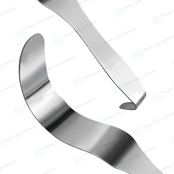 Deaver Retractor 1″ X 9″ (25 X 230mm) Solid Handle - surgical instruments manufactured by Waqar International, Sialkot - view 5