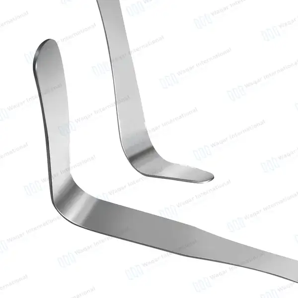 Deaver Retractor 1″ X 9″ (25X230mm) Double Ended - surgical instruments manufactured by Waqar International, Sialkot - view 5