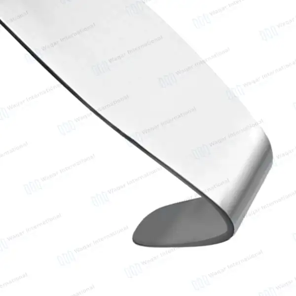 Deaver Retractor 1.5″ X 12″ (38 X 300mm) with Solid Handle - surgical instruments manufactured by Waqar International, Sialkot - view 4