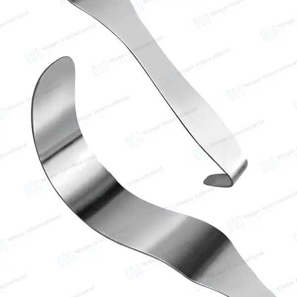 Deaver Retractor 1.5″ X 12″ (38 X 300mm) with Solid Handle - surgical instruments manufactured by Waqar International, Sialkot - view 5