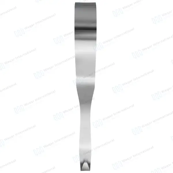 Deaver Retractor 1.5″ X 12″ (38 X 300mm) with Solid Handle - surgical instruments manufactured by Waqar International, Sialkot - view 6
