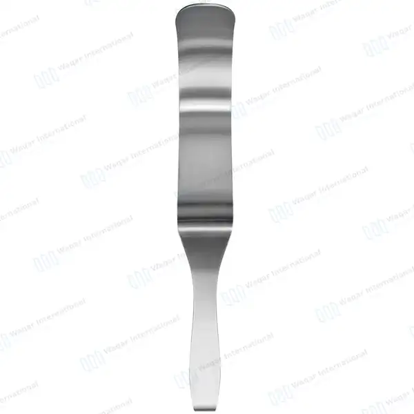 Deaver Retractor 1.5″ X 12″ (38 X 300mm) with Solid Handle - surgical instruments manufactured by Waqar International, Sialkot - view 7