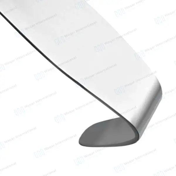 Deaver Retractor 2″ X 12″ (50 X 300mm) with Solid Handle - surgical instruments manufactured by Waqar International, Sialkot - view 5